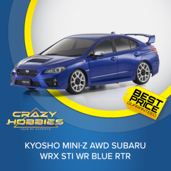 KYOSHO MINI-Z AWD SUBARU WRX STI WR Blue RTR *IN STOCK*