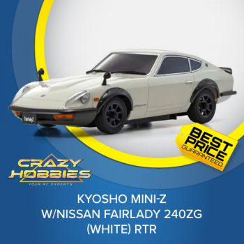 Kyosho Mini-Z w/Nissan Fairlady 240ZG (White) RTR *IN STOCK*