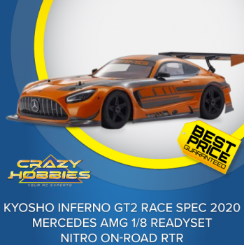 Kyosho Inferno GT2 Race Spec 2020 Mercedes AMG 1/8 ReadySet Nitro On-Road RTR *COMING SOON*