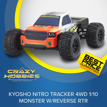 Kyosho Nitro Tracker 4WD 1/10 Monster W/Reverse RTR *SOLD OUT*