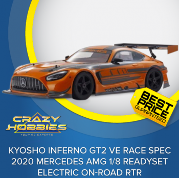 Kyosho Inferno GT2 VE Race Spec 2020 Mercedes AMG 1/8 ReadySet Electric On-Road RTR *SOLD OUT*