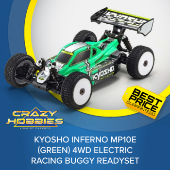 KYOSHO INFERNO MP10E (GREEN) 4WD ELECTRIC RACING BUGGY READYSET *SOLD OUT*