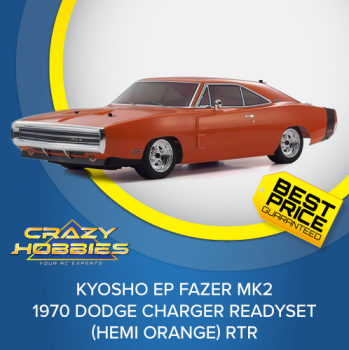 Kyosho EP Fazer Mk2 1970 Dodge Charger ReadySet (Hemi Orange) RTR *SOLD OUT*