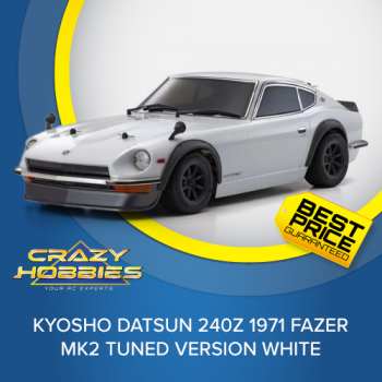 Kyosho Datsun 240Z 1971 Fazer Mk2 Tuned Version White *IN STOCK*