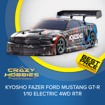 Kyosho FAZER Ford Mustang GT-R 1/10 Electric 4WD RTR *SOLD OUT*