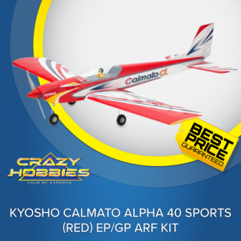 KYOSHO CALMATO Alpha 40 SPORTS (Red) EP/GP ARF KIT *SOLD OUT*