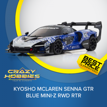 KYOSHO McLaren Senna GTR Blue MINI-Z RWD RTR *IN STOCK*