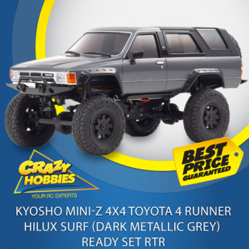 KYOSHO Mini-Z 4X4 Toyota 4 Runner HiLux Surf (Dark Metallic Grey)  Ready Set RTR *SOLD OUT*