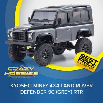 KYOSHO Mini-Z 4X4 Land Rover Defender 90 (Grey) RTR *IN STOCK*