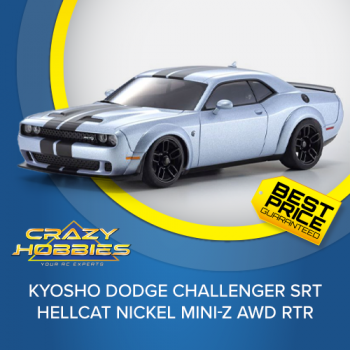 KYOSHO DODGE SRT HELLCAT Nickel MINI-Z AWD RTR *SOLD OUT*