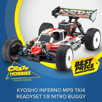 Kyosho Inferno MP9 TKI4 ReadySet 1/8 Nitro Buggy*SOLD OUT*