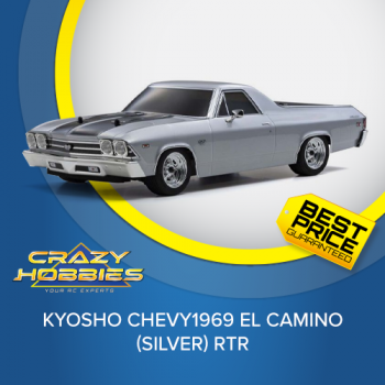 Kyosho Chevy1969 El Camino (Silver) RTR *IN STOCK*