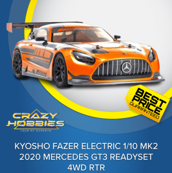 Kyosho Fazer ELECTRIC 1/10 Mk2 2020 Mercedes GT3 READYSET 4WD RTR *SOLD OUT*
