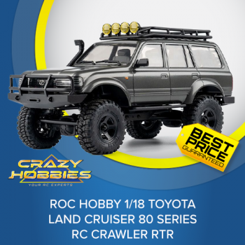 Roc Hobby 1/18 Toyota Land Cruiser 80 Series RC Crawler RTR *IN STOCK*