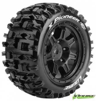 LOUISE RC X-PIONEER X-MAXX PRE-MOUNTED TYRES 