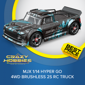 MJX 1/14 HYPER GO 4WD BRUSHLESS 2S RC TRUCK 