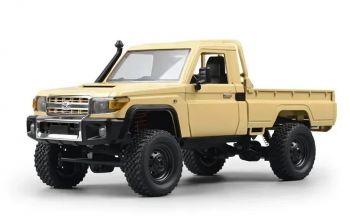 MN Model 1/12 Toyota LC79 4WD RC Crawler RTR (Yellow)
