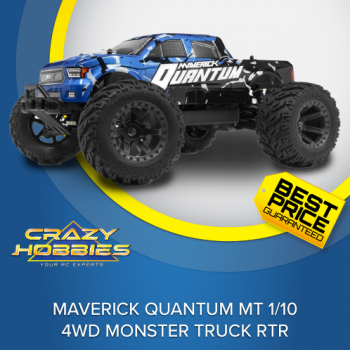 Maverick Quantum MT 1/10 4WD Monster Truck RTR  *IN STOCK*