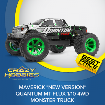 Maverick *NEW VERSION* Quantum MT Flux 1/10 4WD Monster Truck RTR *SOLD OUT*