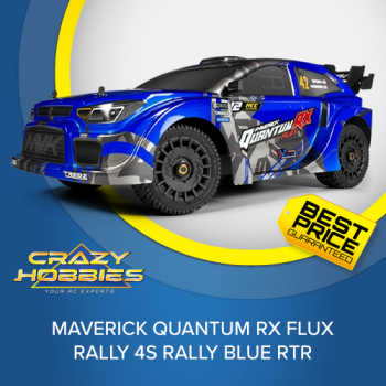 MAVERICK QUANTUM RX FLUX RALLY 4S RALLY BLUE RTR *IN STOCK*