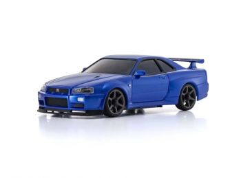 KYOSHO MA-020S NISSAN SKYLINE GT-R R34 V.specⅡNur Metallic Blue BODYSET