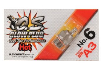 O.S. #A3 GLOW PLUG STANDARD HOT