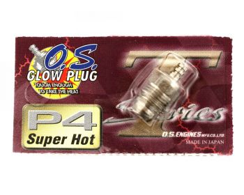 O.S. P4 TURBO GLOW PLUG SUPER HOT