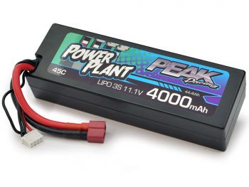 Peak Racing 3S Lipo 4000MAH 11.1V 45C (Deans Plug) *IN STOCK*