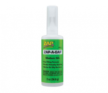Zap Adhesives Zap-A-Gap CA+ 2 oz