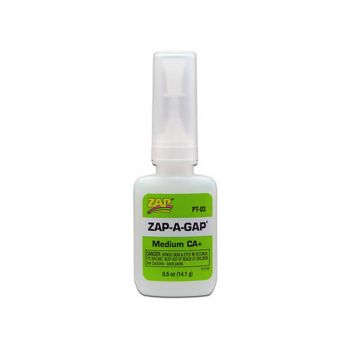Zap Adhesives Zap-A-Gap CA+ 1/2 oz