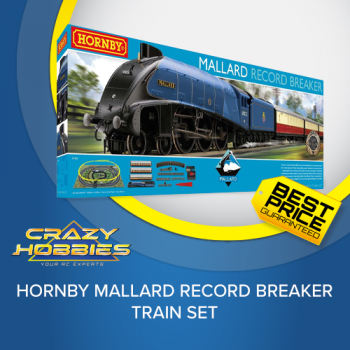 HORNBY Mallard Record Breaker Train Set *IN STOCK*