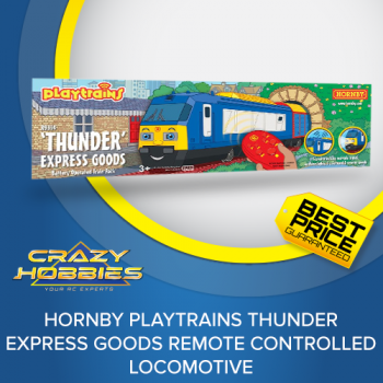 Hornby Playtrains Thunder Express Goods Remote Controlled Locomotive *COMING SOON*