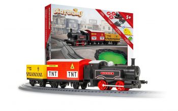 HORNBY SANTAS EXPRESS RECHARGEABLE BATTERY OPERATED TRAIN SET