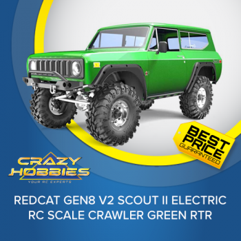 Redcat GEN8 V2 Scout II Electric RC Scale Crawler Green RTR *IN STOCK*