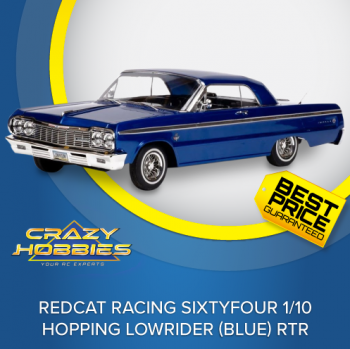Redcat Racing SixtyFour 1/10 RTR Hopping Lowrider (Blue) RTR *IN STOCK*