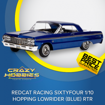 Redcat Racing SixtyFour 1/10 RTR Hopping Lowrider (Blue) RTR *SOLD OUT*