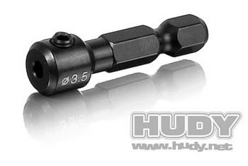 HUDY Pin Adapter ø 3.5mm for El. Screwdriver	