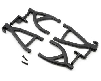 RPM Rear Upper & Lower A-Arms (1/16 E-Revo) (Black)