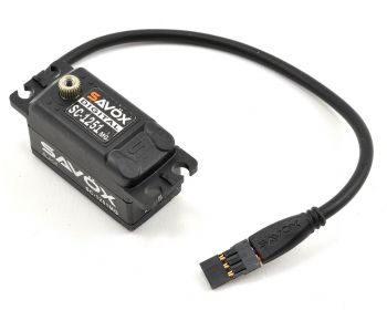 SAVOX SC1251MG BLACK EDITION LOW PROFILE SERVO 9KG