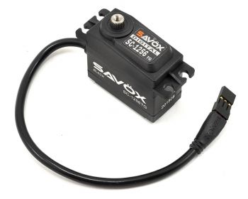 SAVOX SC1256TG BLACK EDITITION HIGH TORQUE SERVO 20KG