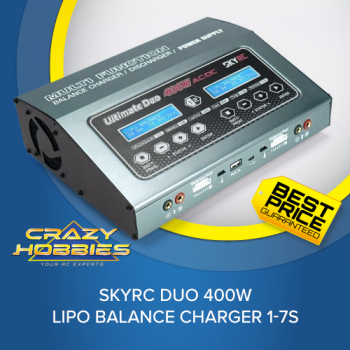 SKYRC DUO 400W LIPO BALANCE CHARGER 1-7S *IN STOCK*