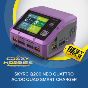SKYRC Q200 NEO QUATTRO AC/DC QUAD SMART CHARGER *IN STOCK*