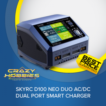 SkyRC D100 Neo Duo AC/DC Dual Port Smart Charger *IN STOCK*