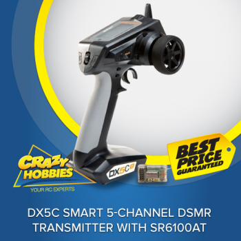 DX5C Smart 5-Channel DSMR Transmitter with SR6100AT *SOLD OUT*