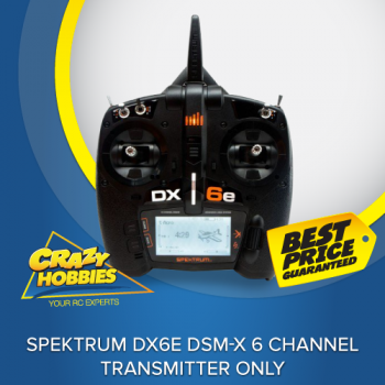 Spektrum DX6e DSM-X 6 Channel Transmitter Only *SOLD OUT*