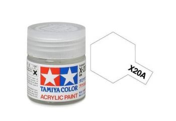 Tamiya Acrylic/Poly X20A Thinner 3/4 oz 