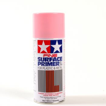 TAMIYA FINE SURFACE PRIMER PINK SPRAY CAN PLASTIC/METAL