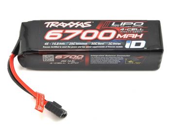 Traxxas 4S "Power Cell" 25C LiPo Battery w/iD (14.8V/6700mAh) *SOLD OUT*