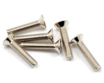 Traxxas 3x15mm Flat Head Machine Screw (6)