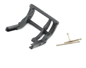 Traxxas Wheelie bar mount (1)/ hardware (black)